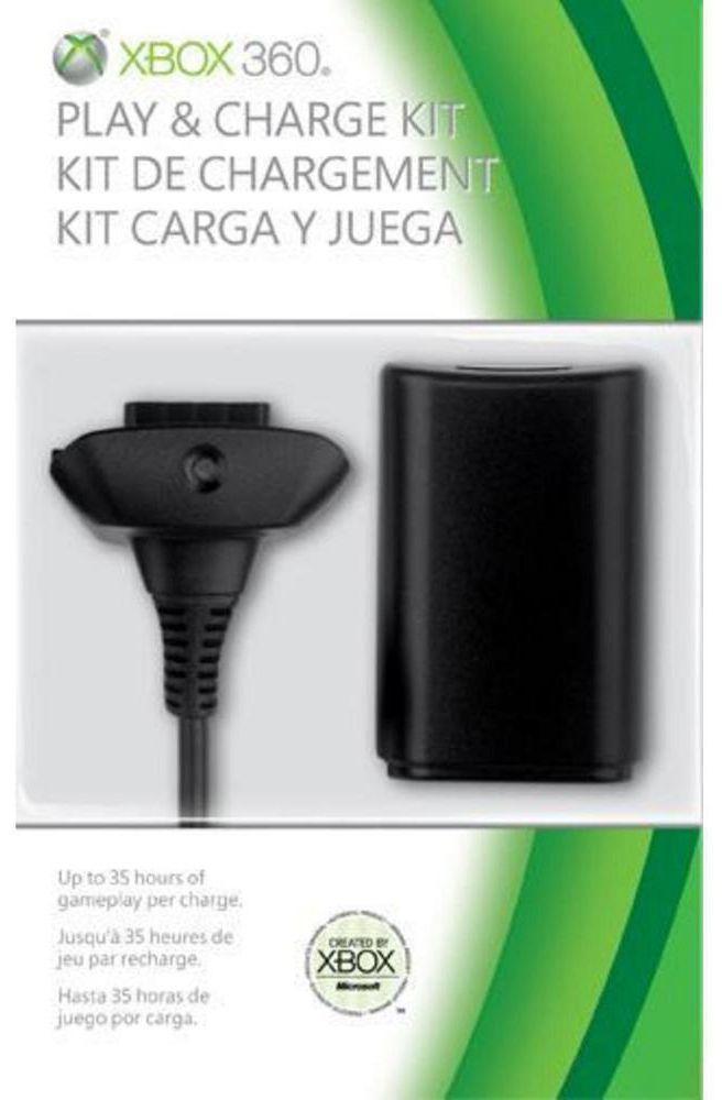Renoverad Microsoft Xbox 360 Play and Charge Kit - Reebelo Sverige