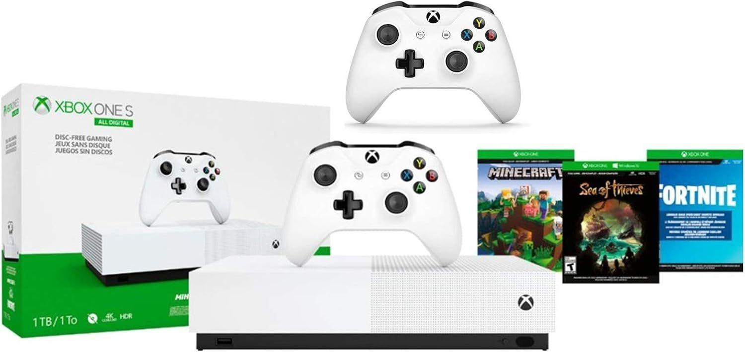 Renoverad Microsoft Xbox One S Gaming Console (All-Digital Edition) - Reebelo Sverige