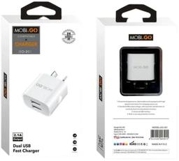 Renoverad Mobigo GO-301 Dual USB Power Adapter Wall Plug (NZ / AU) - Reebelo Sverige
