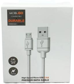 Renoverad Mobigo Micro USB Charger Cable (1M) - Reebelo Sverige