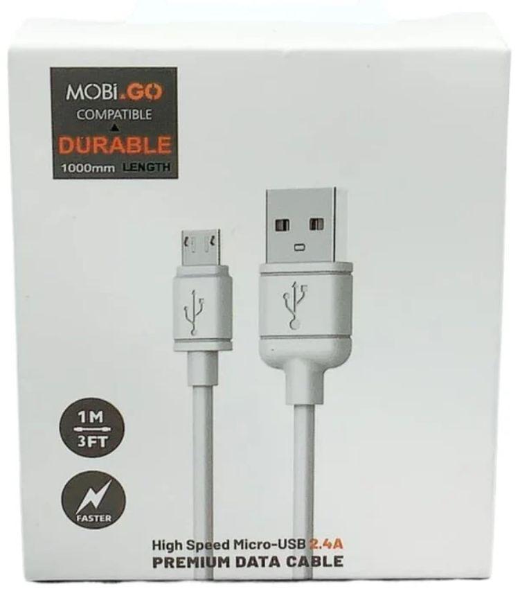 Renoverad Mobigo Micro USB Charger Cable (1M) - Reebelo Sverige