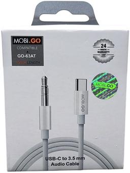 Renoverad Mobigo Type-C To 3.5mm Aux Audio Adapter Cable (GO-63AT) - Reebelo Sverige