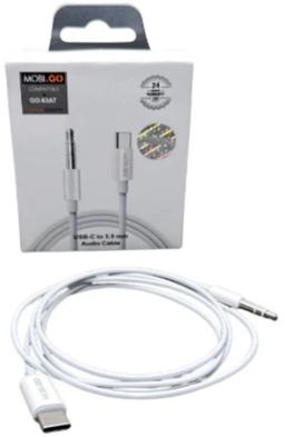 Renoverad Mobigo Type-C To 3.5mm Aux Audio Adapter Cable (GO-63AT) - Reebelo Sverige