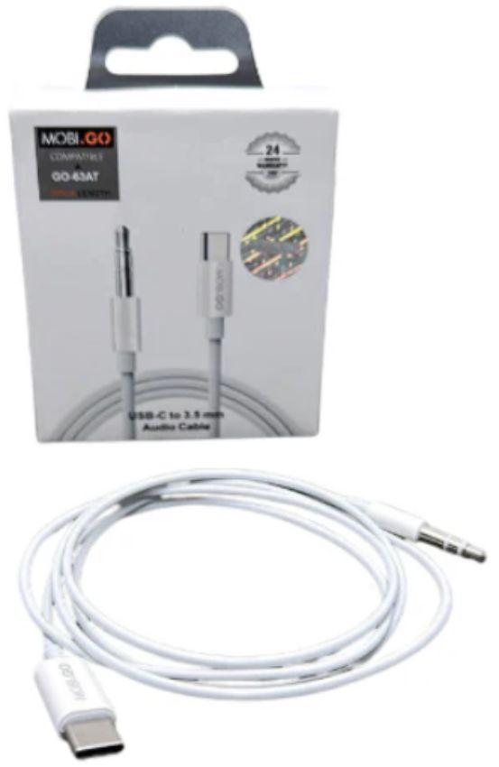 Renoverad Mobigo Type-C To 3.5mm Aux Audio Adapter Cable (GO-63AT) - Reebelo Sverige