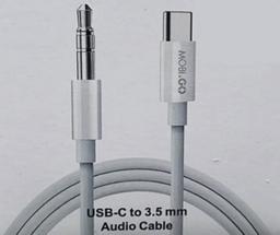 Renoverad Mobigo Type-C To 3.5mm Aux Audio Adapter Cable (GO-63AT) - Reebelo Sverige