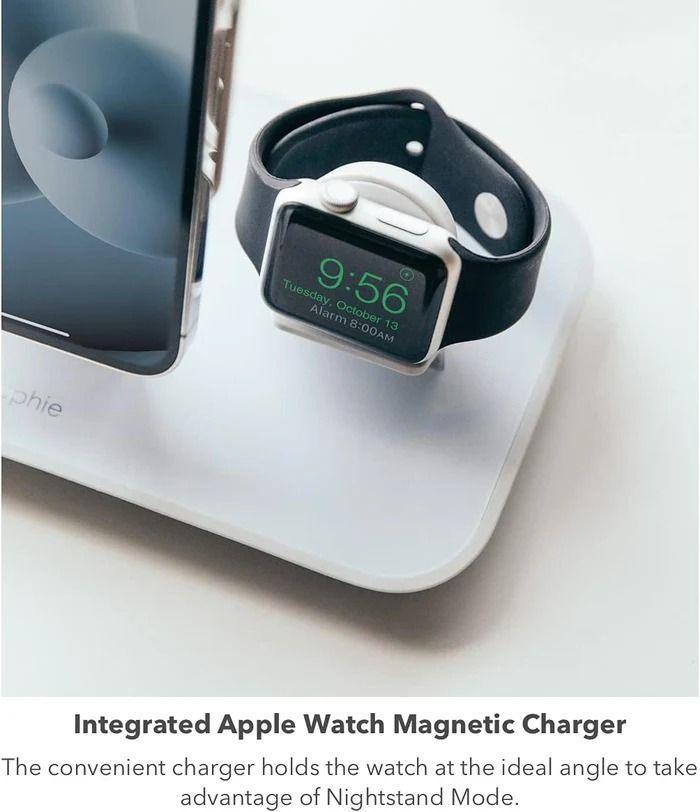 Renoverad Mophie 3-in-1 Stand MagSafe Charger - Reebelo Sverige