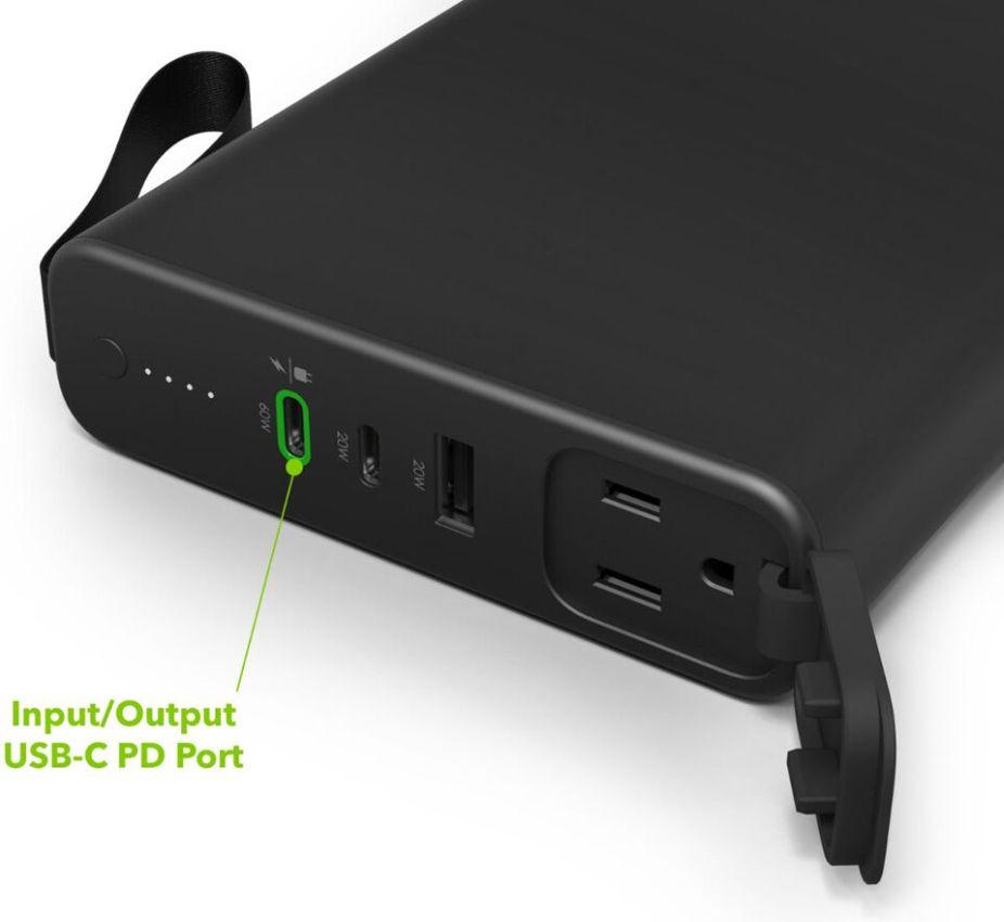 Renoverad Mophie Powerstation Pro AC 100W 27000 mAh Power Bank - Reebelo Sverige