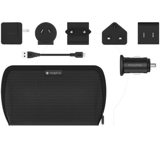 Renoverad Mophie Universal Wireless Charge Stream Travel Kit - Reebelo Sverige