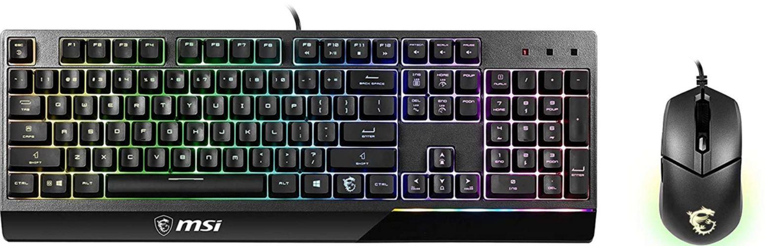 Renoverad MSI Vigor GK30 Gaming Keyboard and Mouse Combo - Reebelo Sverige