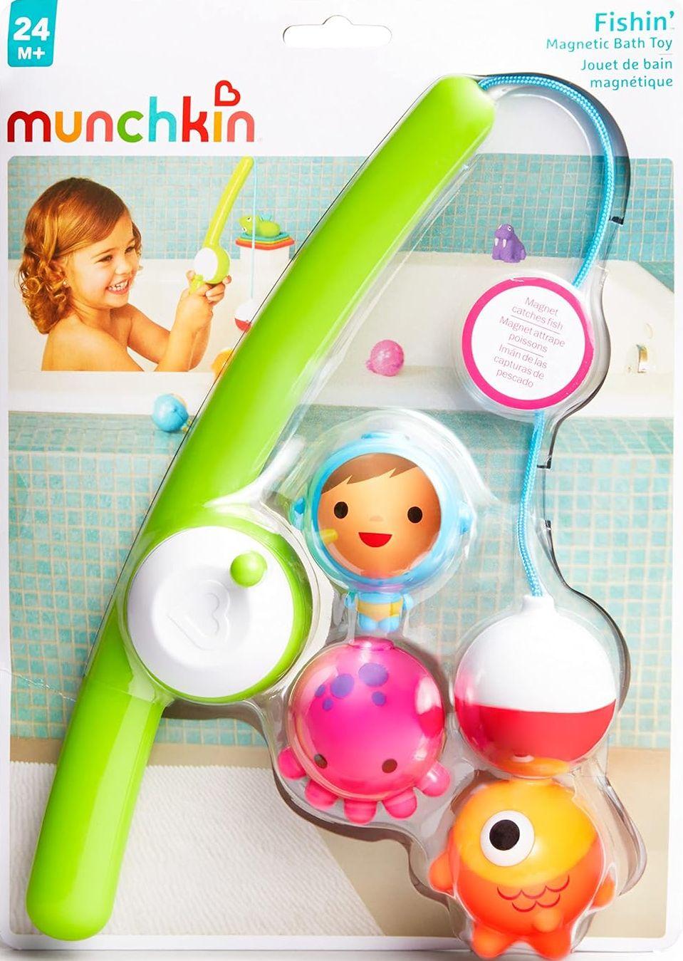 Renoverad Munchkin Fishin’ Magnetic Bath Toy - Reebelo Sverige