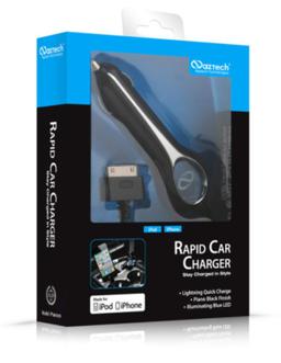 Renoverad NAZTECH Rapid Car Charger for Apple iPod/iPhone 4 - Reebelo Sverige