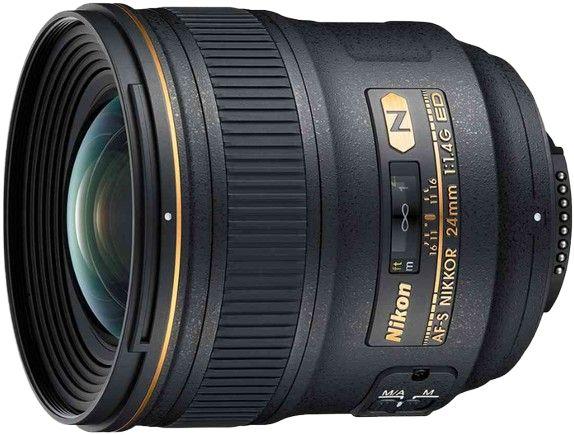 Renoverad Nikon AF-S NIKKOR 24mm f/1.4G ED Lens - Reebelo Sverige