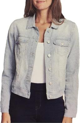 Renoverad Nine West Jeans Sarah Denim Jacket M - Reebelo Sverige