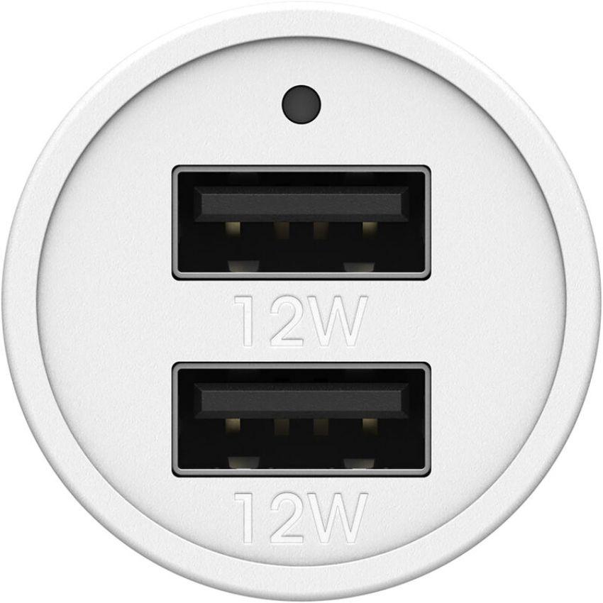 Renoverad OtterBox USB-A Dual Port Car Charger (24W) - Reebelo Sverige