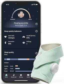 Renoverad Owlet Dream Sock Smart Baby Monitor - Reebelo Sverige