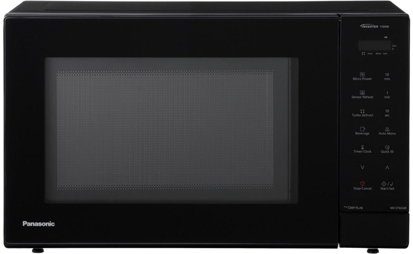 Renoverad Panasonic 32L 1100W Inverter Microwave NN-ST66QB - Reebelo Sverige