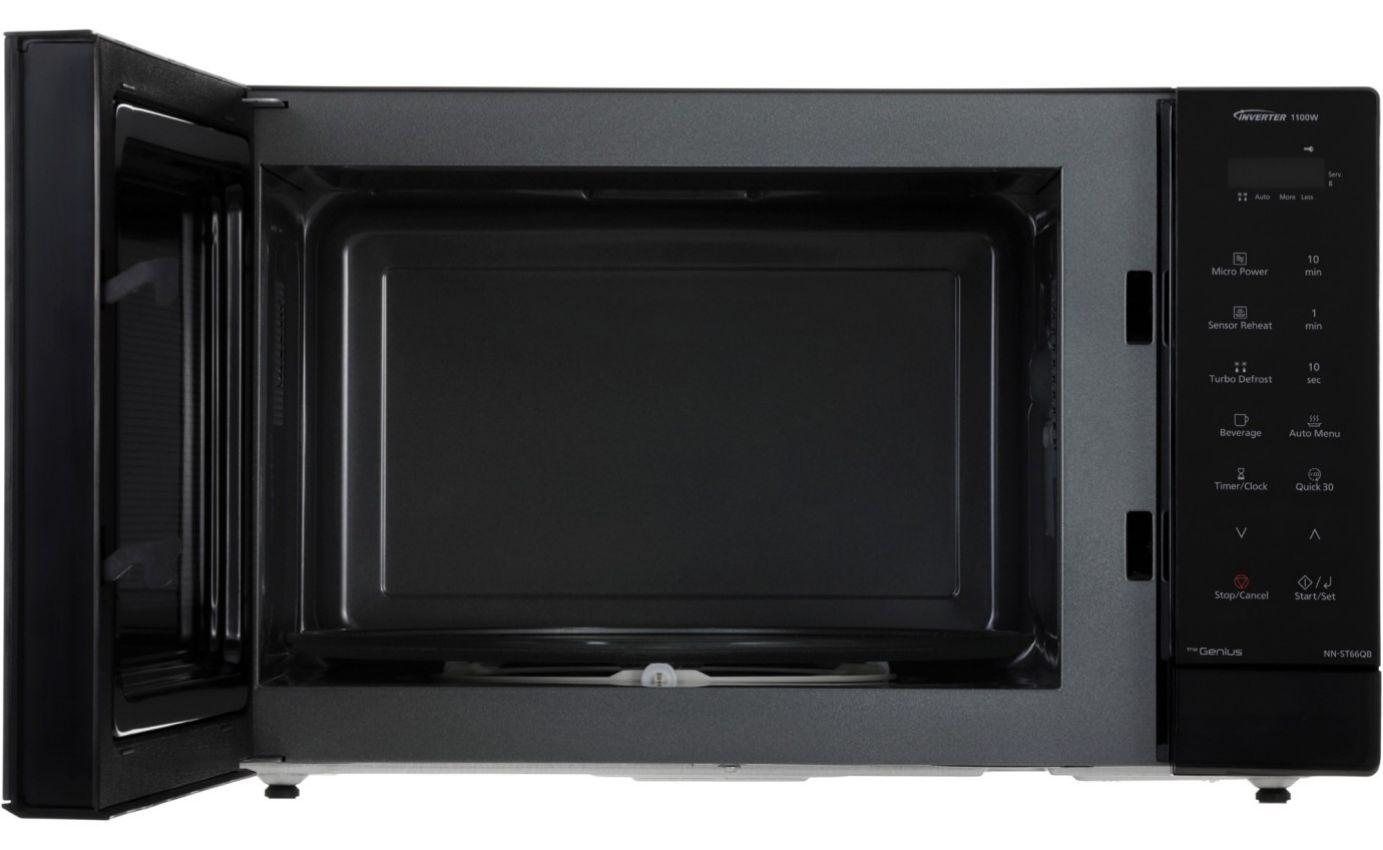 Renoverad Panasonic 32L 1100W Inverter Microwave NN-ST66QB - Reebelo Sverige