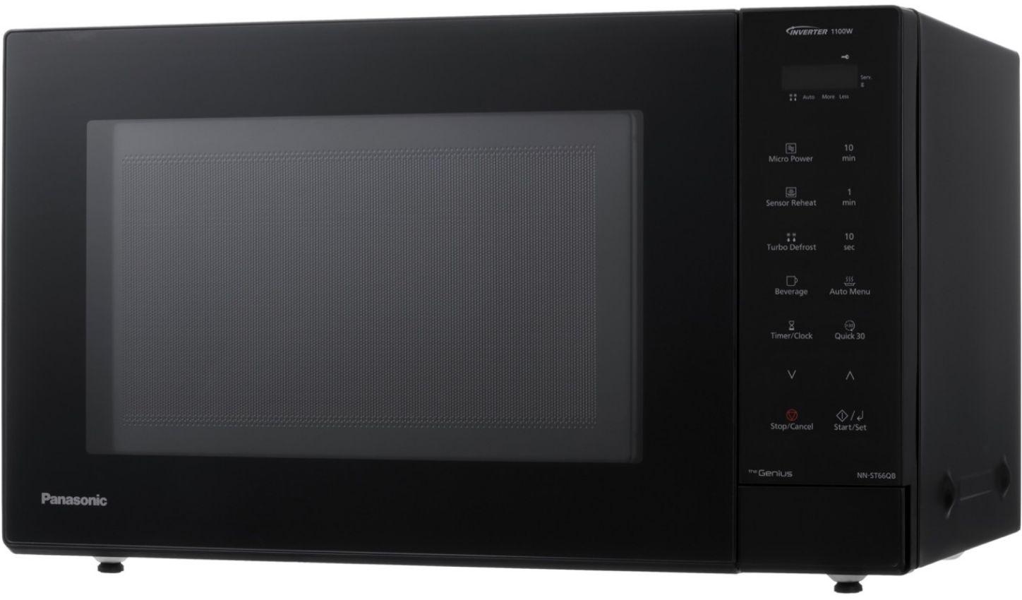 Renoverad Panasonic 32L 1100W Inverter Microwave NN-ST66QB - Reebelo Sverige