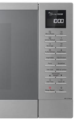 Renoverad Panasonic NN-ST69JS 32L Solo Inverter Microwave - Reebelo Sverige