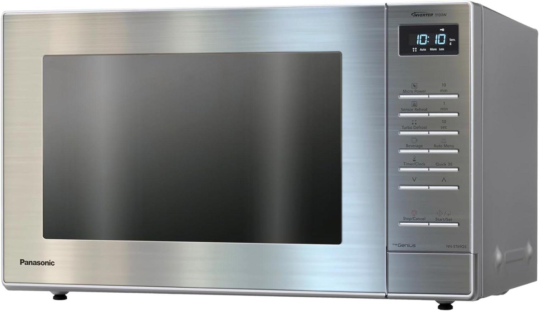 Renoverad Panasonic NN-ST69QS 32L 1100W Inverter Microwave - Reebelo Sverige