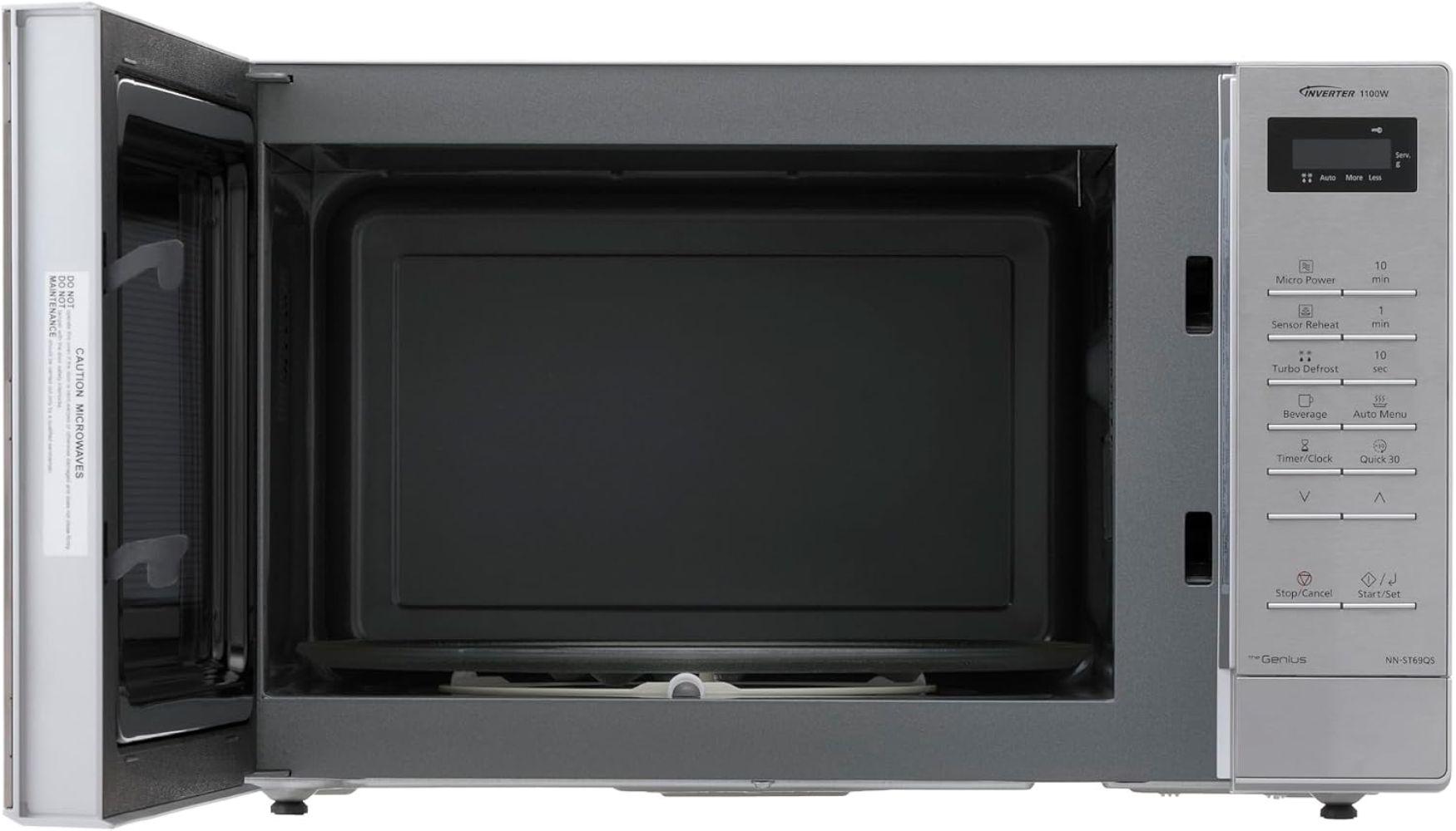 Renoverad Panasonic NN-ST69QS 32L 1100W Inverter Microwave - Reebelo Sverige