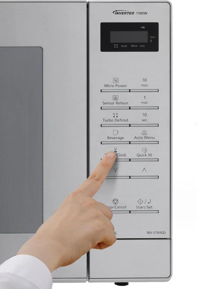 Renoverad Panasonic NN-ST69QS 32L 1100W Inverter Microwave - Reebelo Sverige