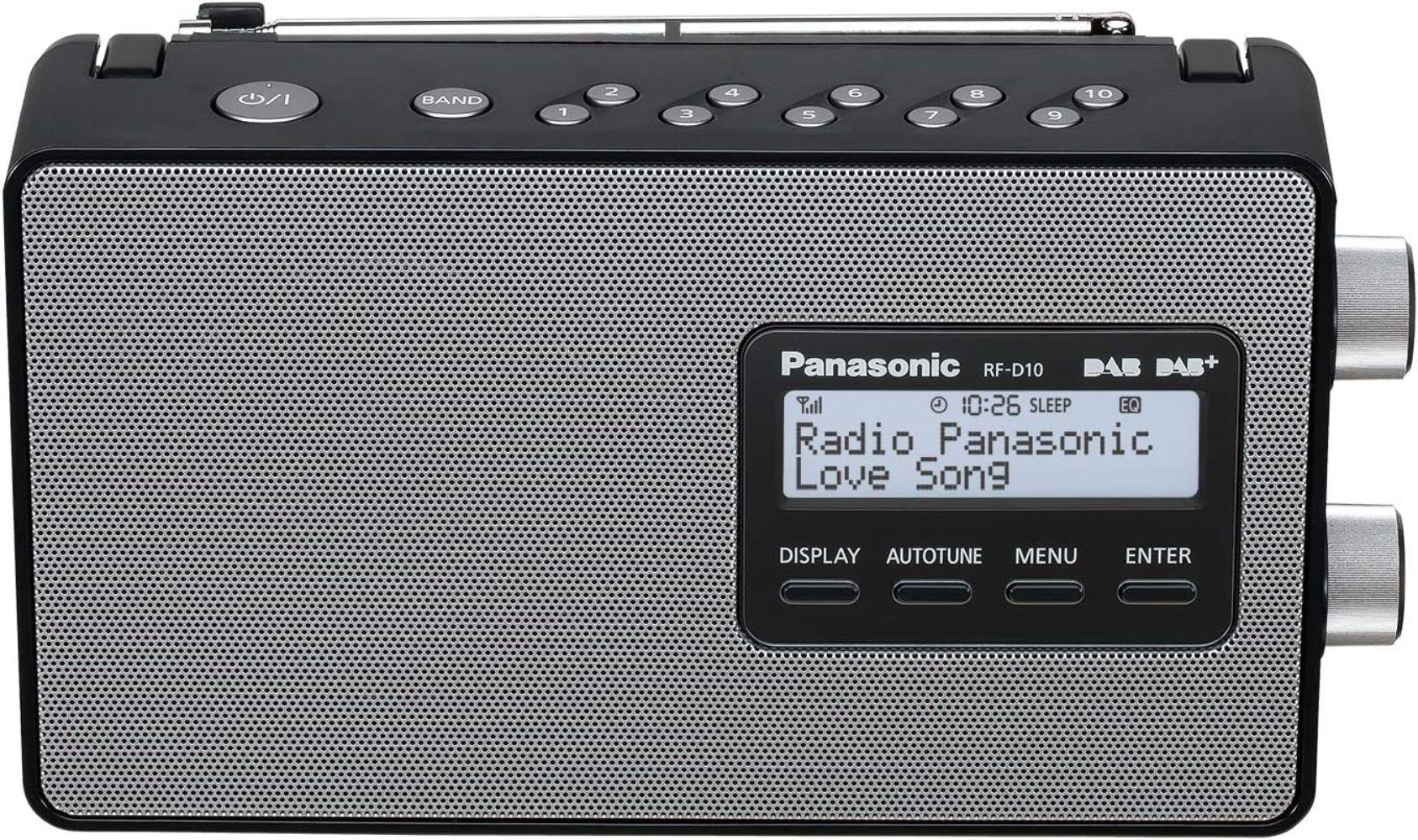 Renoverad Panasonic RF-D10GN DAB & DAB+ Compatible Radio - Reebelo Sverige