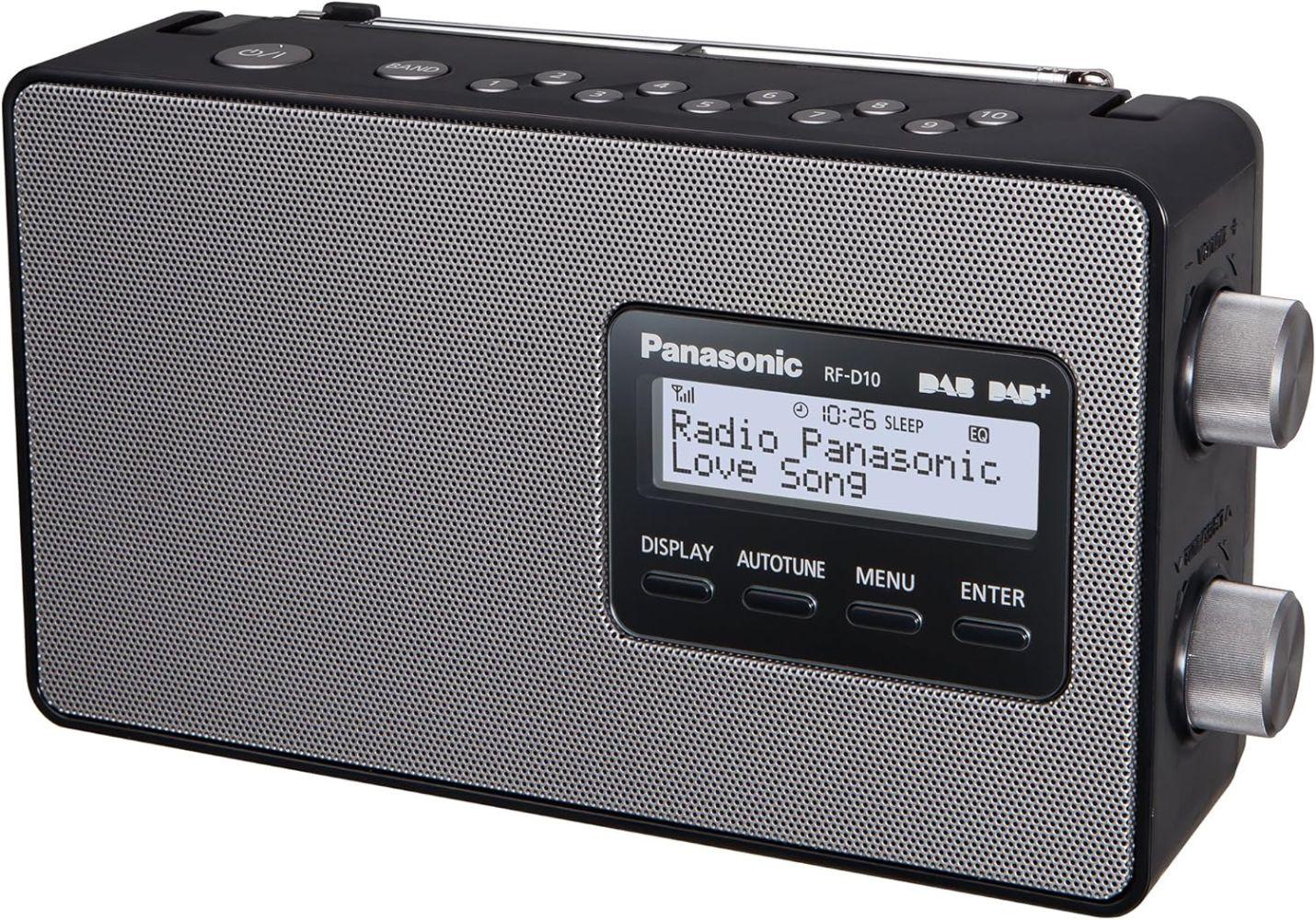 Renoverad Panasonic RF-D10GN DAB & DAB+ Compatible Radio - Reebelo Sverige