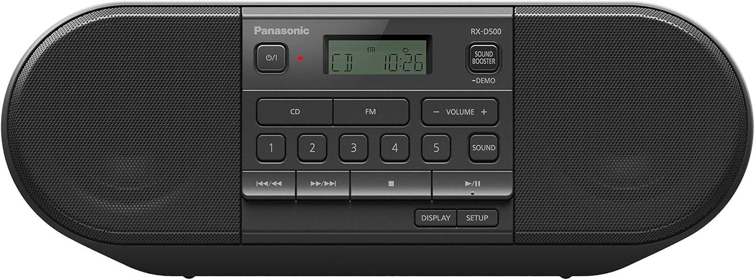 Renoverad Panasonic RX-D500 Powerful & Portable CD Radio - Reebelo Sverige