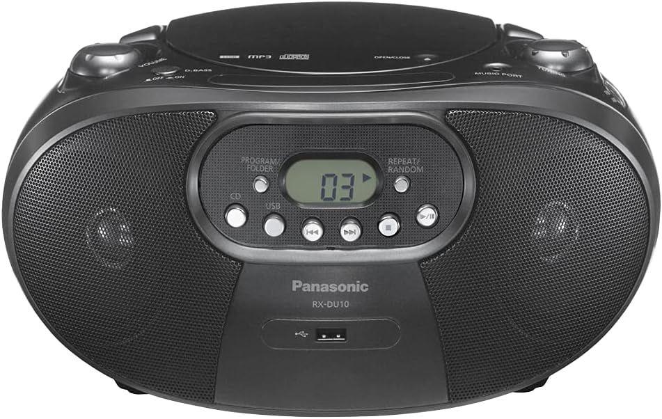 Renoverad Panasonic RX-DU10 Portable AM/FM Radio with CD Player - Reebelo Sverige