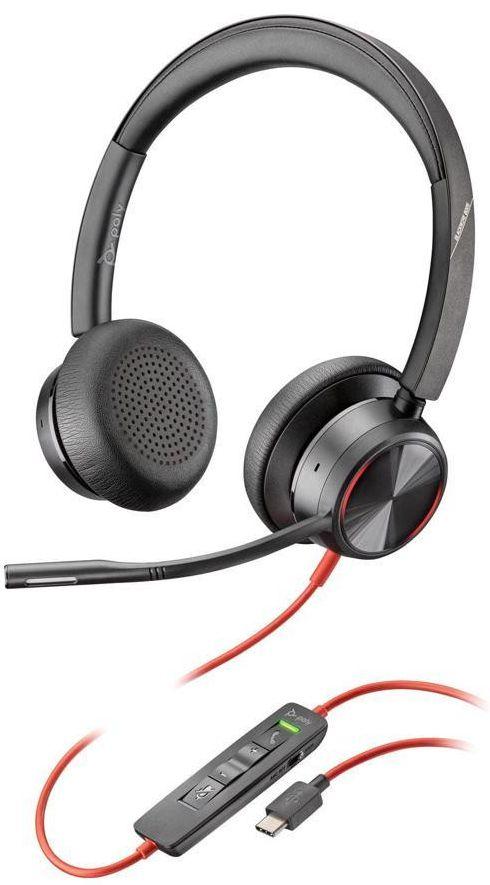 Renoverad Poly Blackwire 8225 USB-C Stereo Wired Headset - Reebelo Sverige
