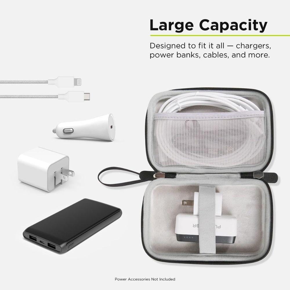 Renoverad PureGear Travel Organizer Carry Case Zip-Up Pouch - Reebelo Sverige