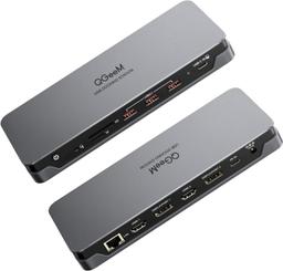 Renoverad QGeeM D6908 USB C Laptop Docking Station - Reebelo Sverige