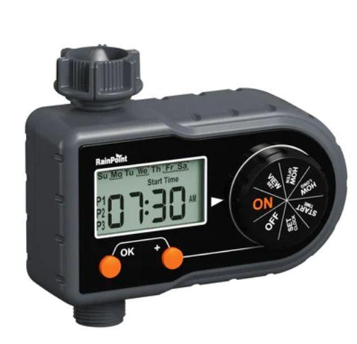Renoverad RainPoint Digital Sprinkler Water Hose Timer - Reebelo Sverige