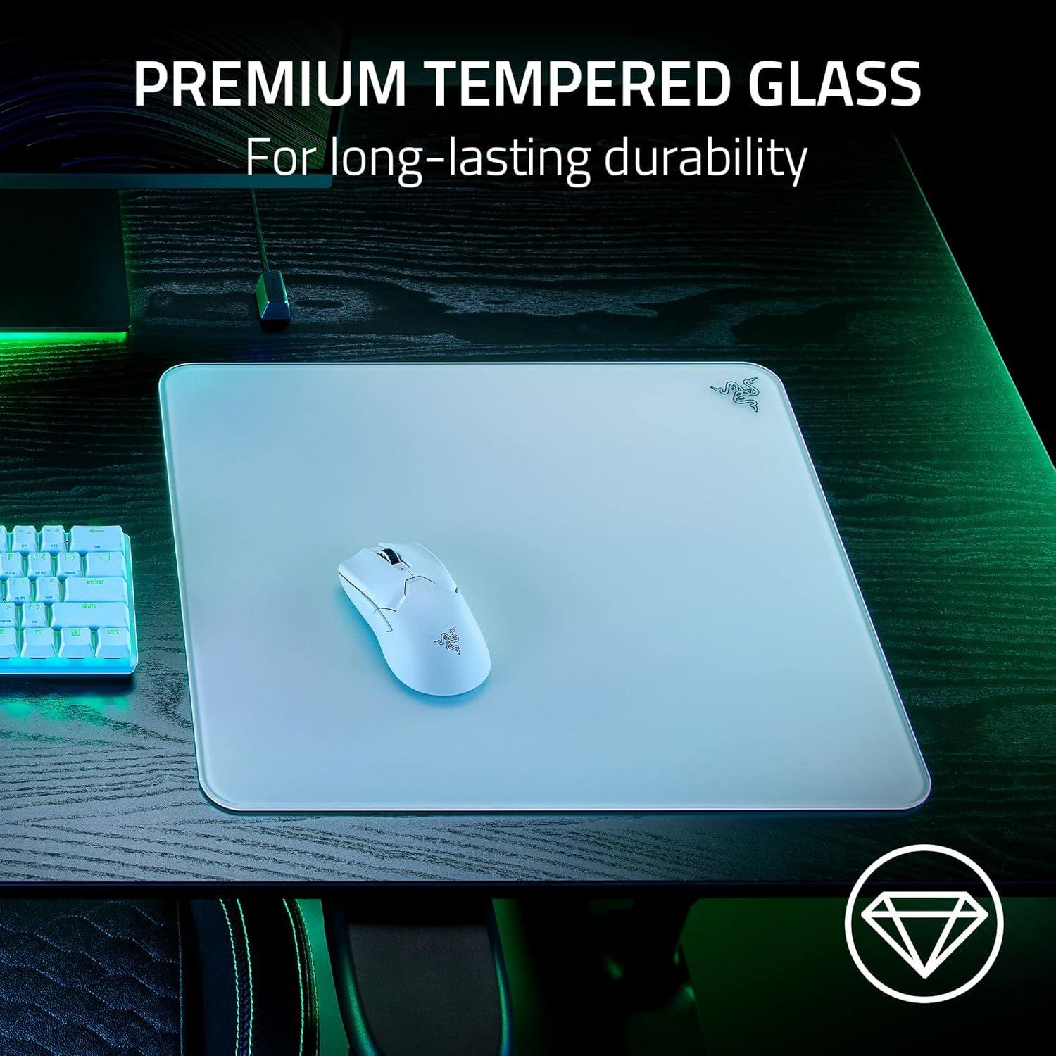 Renoverad Razer Atlas Tempered Glass Gaming Mouse Mat - Reebelo Sverige