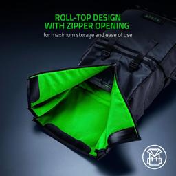 Renoverad Razer Recon 15-inch Rolltop Backpack - Reebelo Sverige