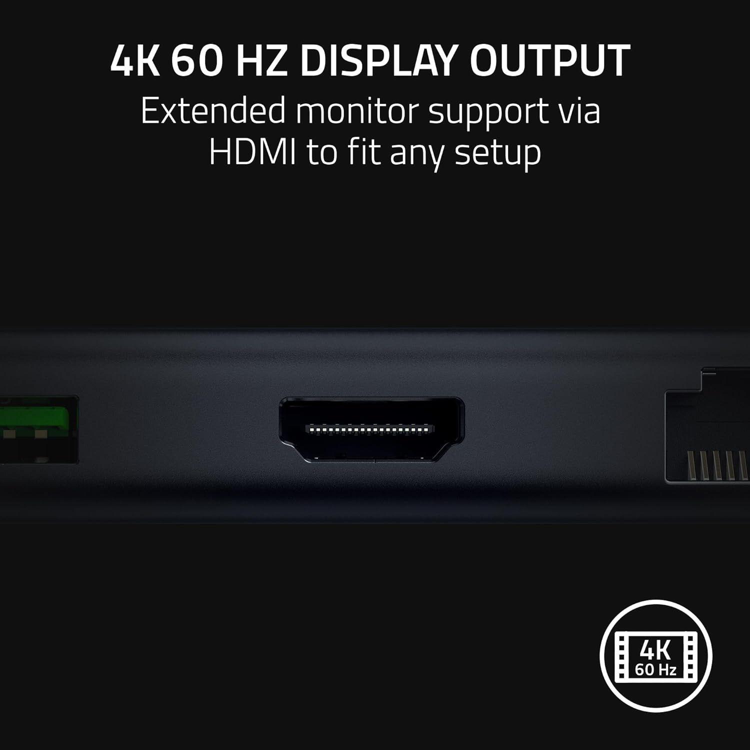 Renoverad Razer USB-C Dock 11 Port Docking Station for Laptops - Reebelo Sverige