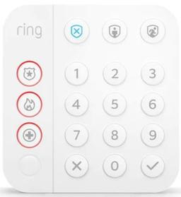 Renoverad Ring Alarm Keypad w/Adapter (2nd Gen)  - Reebelo Sverige