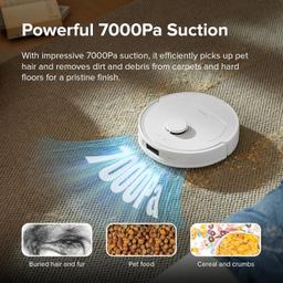 Renoverad Roborock Qrevo S Robotic Vacuum Cleaner - Reebelo Sverige