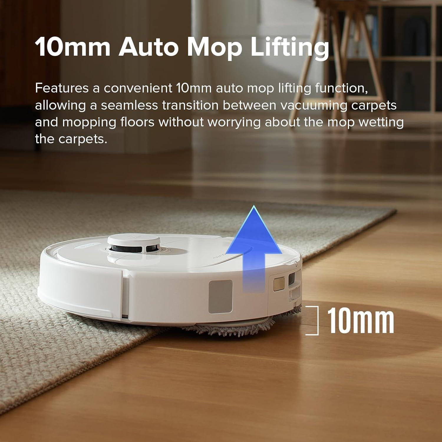 Renoverad Roborock Qrevo S Robotic Vacuum Cleaner - Reebelo Sverige