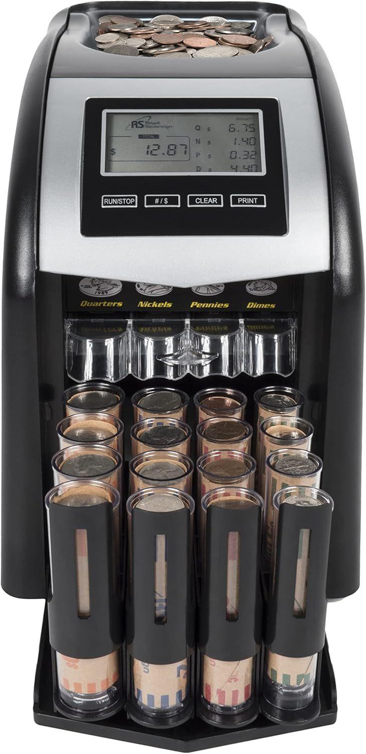 Renoverad Royal Sovereign Digital 4-Row Electric Coin Sorter - Reebelo Sverige