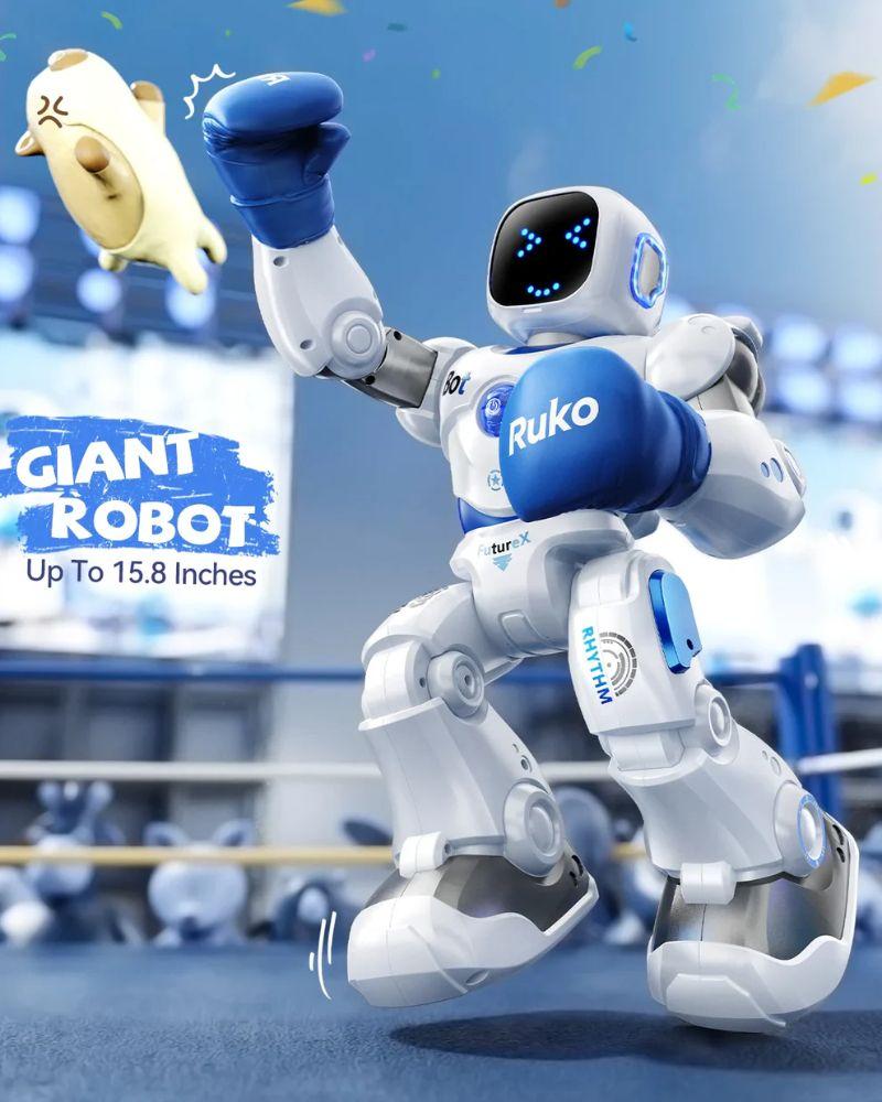 Renoverad Ruko 1088 Large Smart Robots for Kids - Reebelo Sverige
