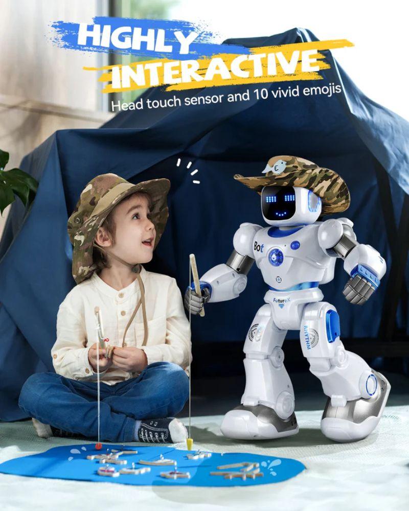 Renoverad Ruko 1088 Large Smart Robots for Kids - Reebelo Sverige