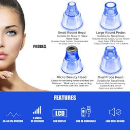 Renoverad SACATO HTY-2 Blackhead Remover Pore Vacuum - Reebelo Sverige