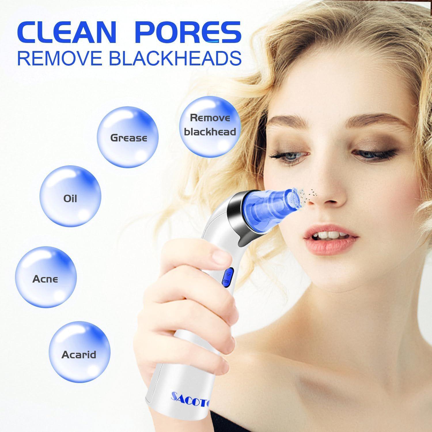 Renoverad SACATO HTY-2 Blackhead Remover Pore Vacuum - Reebelo Sverige