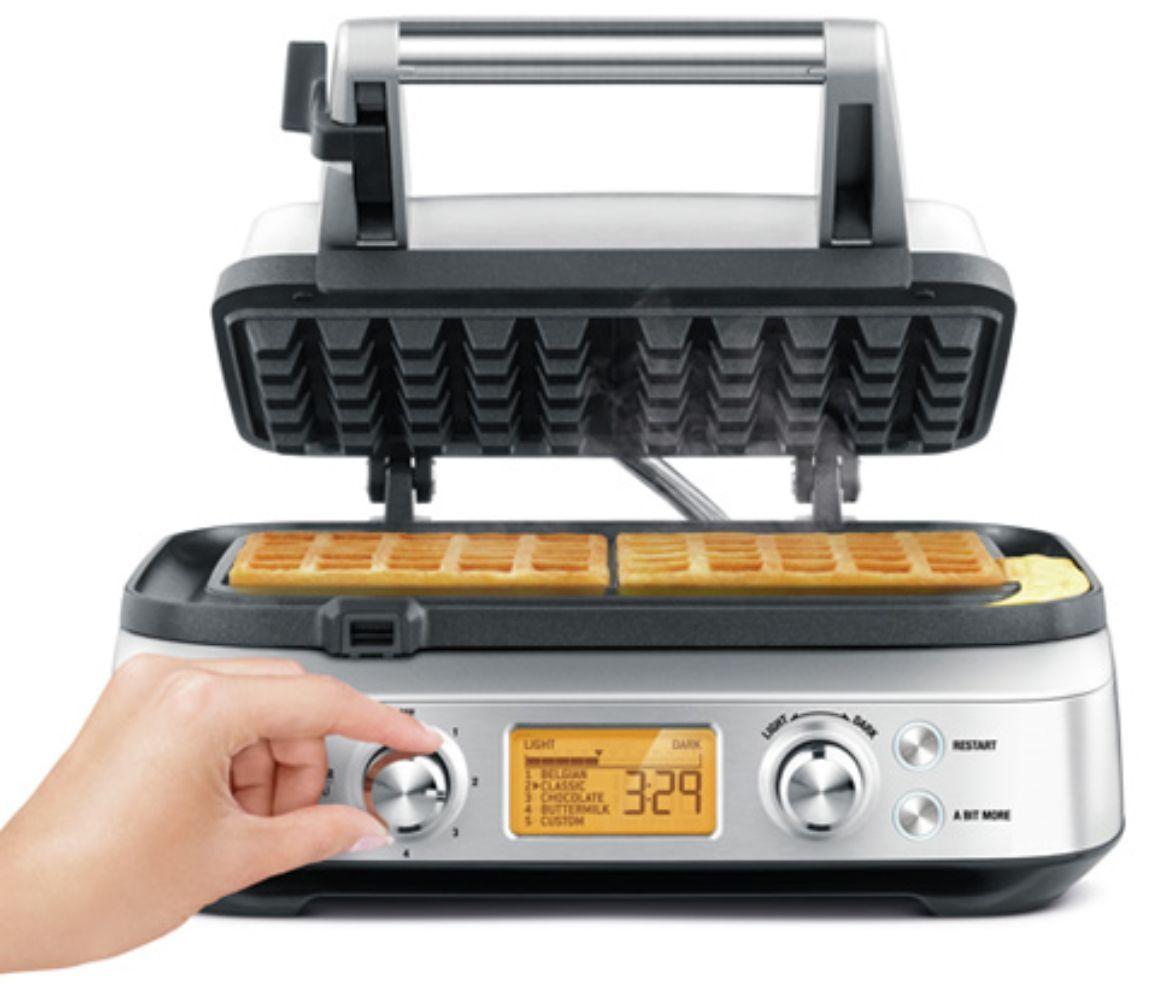Renoverad Sage BWM620 the Smart Waffle Pro Waffle Maker - Reebelo Sverige