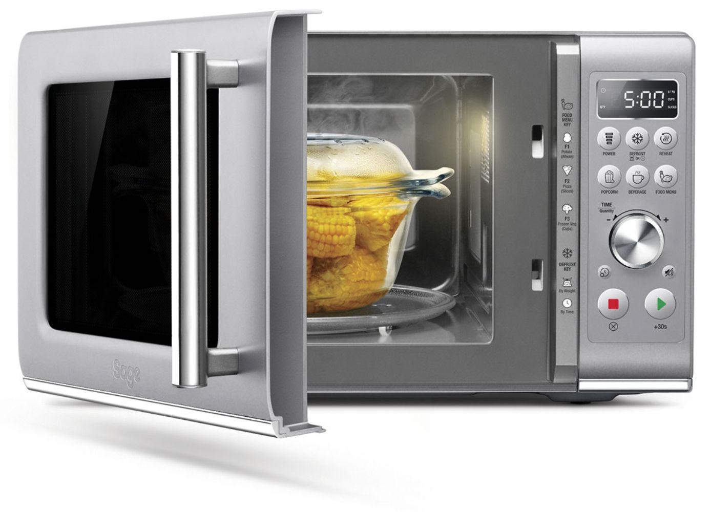 Renoverad Sage SMO650 the Compact Wave Soft Close Microwave - Reebelo Sverige