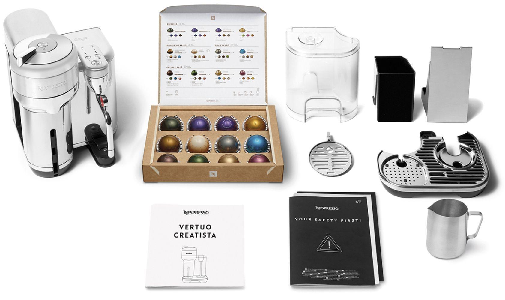 Renoverad Sage SVE850 the Vertuo Creatista Nespresso Machine - Reebelo Sverige