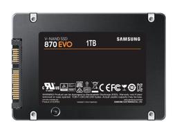 Renoverad Samsung 870 EVO SATA 2.5" Interval SSD - Reebelo Sverige