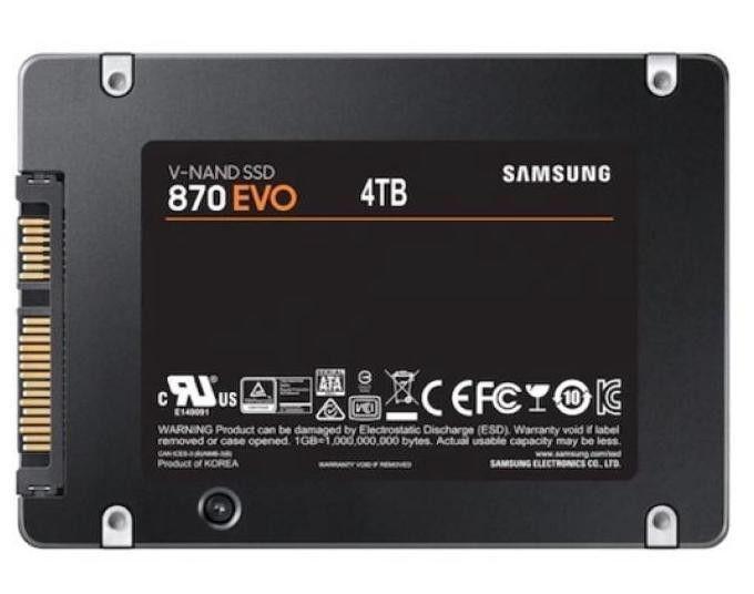 Renoverad Samsung 870 EVO SATA III 2.5" Internal SSD - Reebelo Sverige